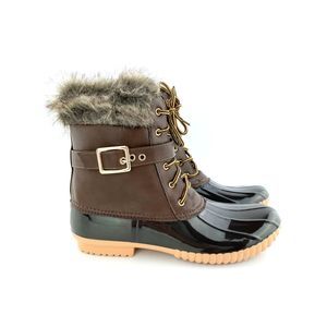 christa buckle duck boot